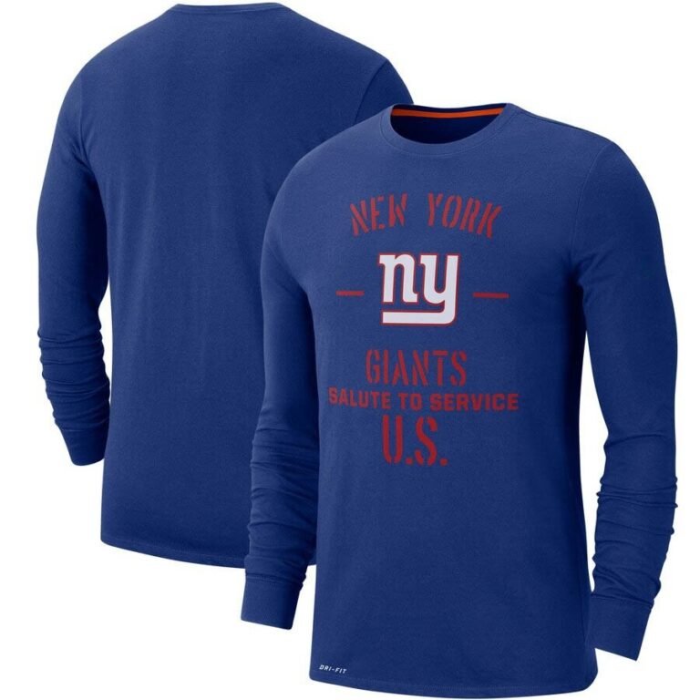 Giants Salute To Service Long Sleeve T-Shirt – US Sports Nation