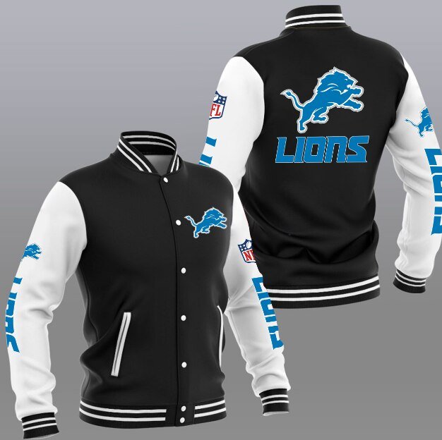 Lions Full-Snap Jacket – US Sports Nation