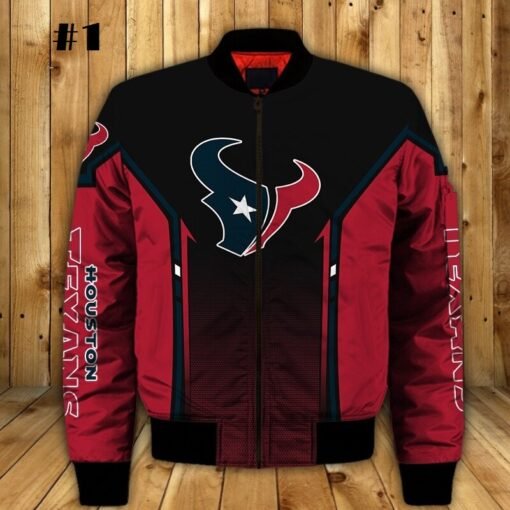 Texans Bomber Jacket - Image 2