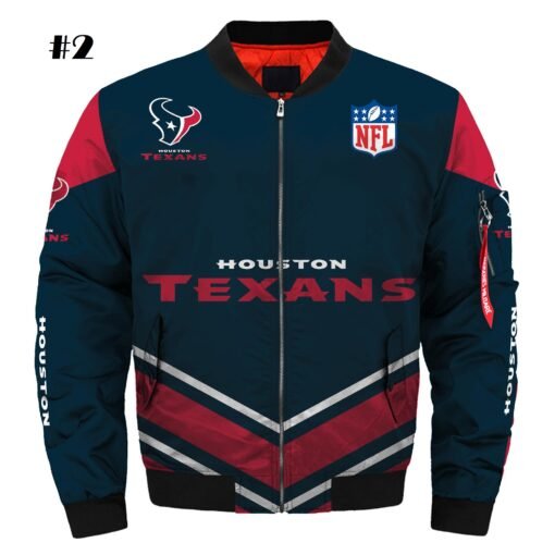 Texans Bomber Jacket - Image 3