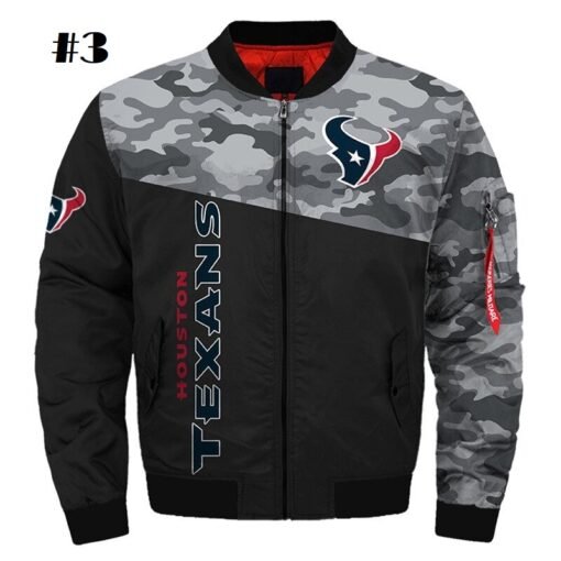 Texans Bomber Jacket - Image 4