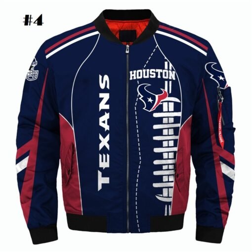 Texans Bomber Jacket - Image 5