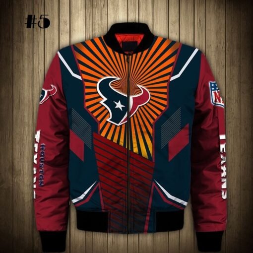 Texans Bomber Jacket - Image 6