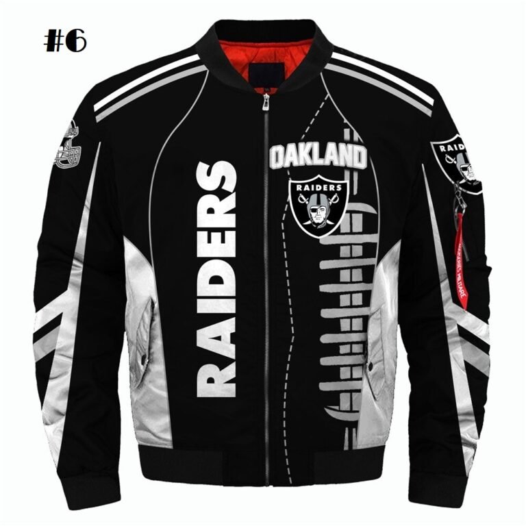 Raiders Bomber Jacket – US Sports Nation