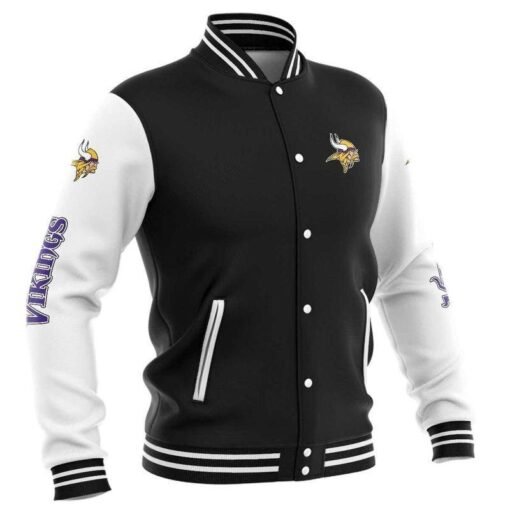 Vikings Full-Snap Jacket