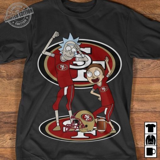 Niners Rick And Morty T-Shirt