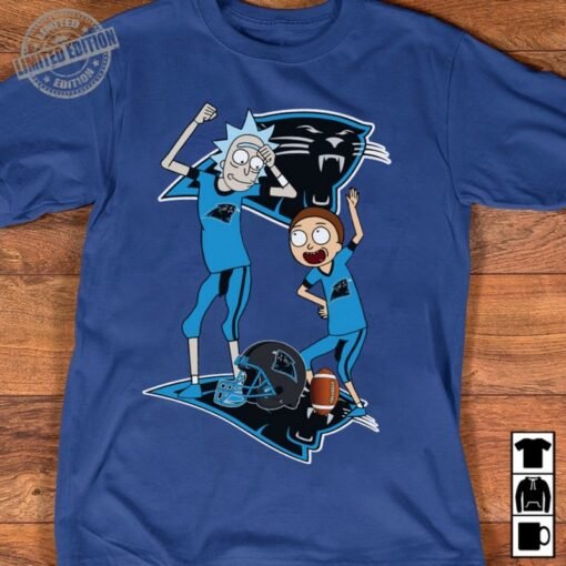 Panthers Rick And Morty T-Shirt