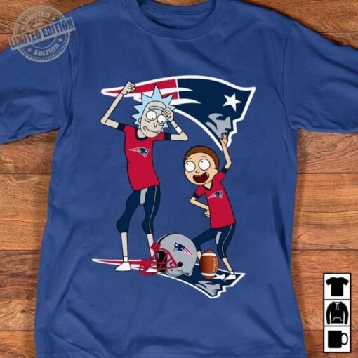 Patriots Rick And Morty T-Shirt