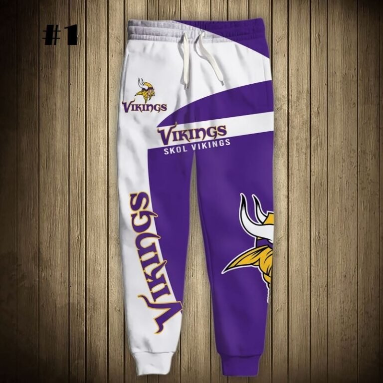 mens vikings sweatpants