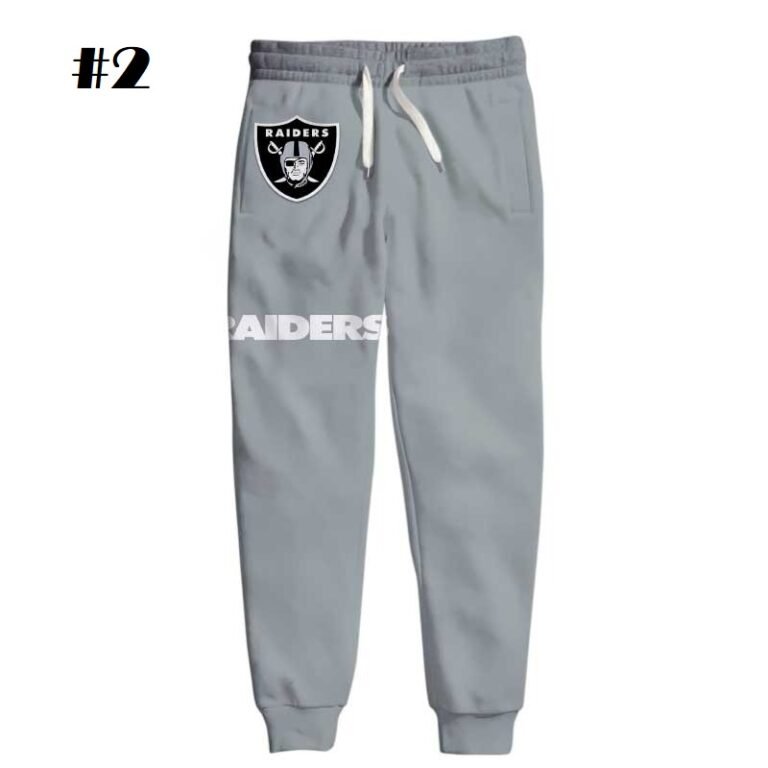 raiders men's sweatpants