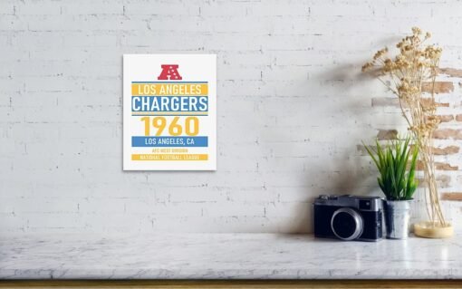 Chargers Canvas Poster