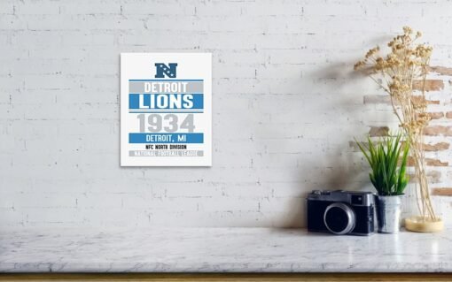 Lions Canvas Poster