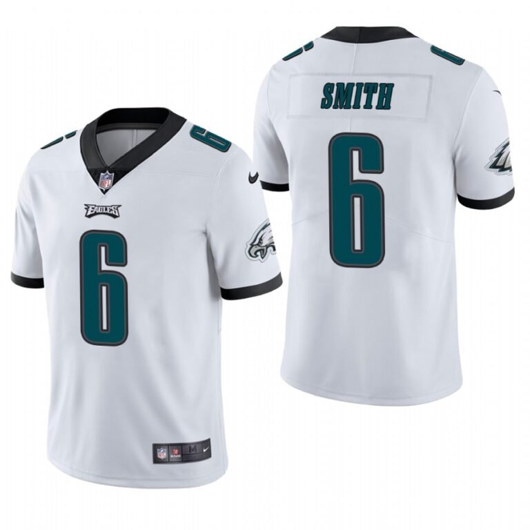 Dick's Sporting Goods Nike Youth Philadelphia Eagles DeVonta Smith #6  Alternate Black Game Jersey