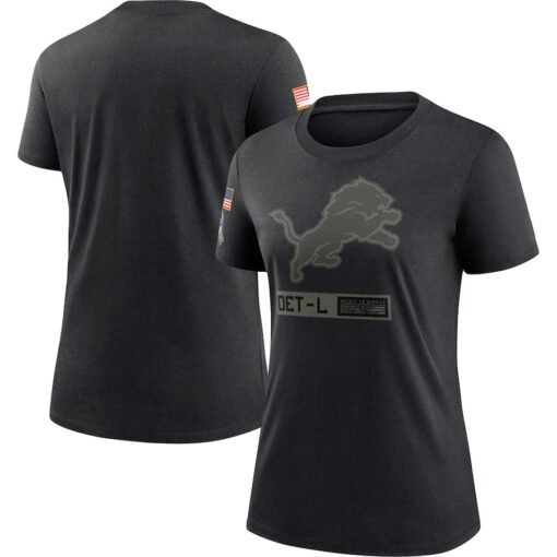 Lions All-Black Salute To Service T-Shirt - Image 2