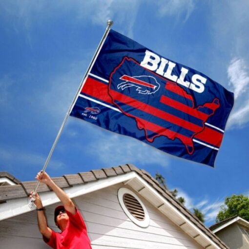 Bills USA American Stripes Flag