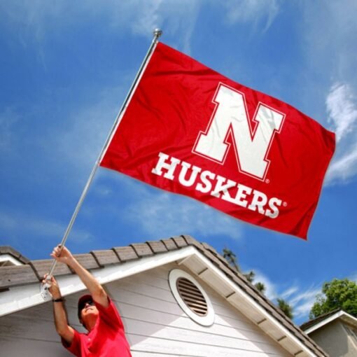 Nebraska Cornhuskers Flag