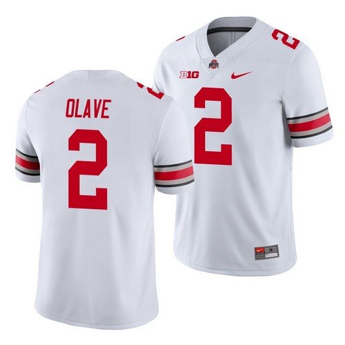 Youth OSU Buckeyes #19 Chris Olave Blackout Stitched Jersey