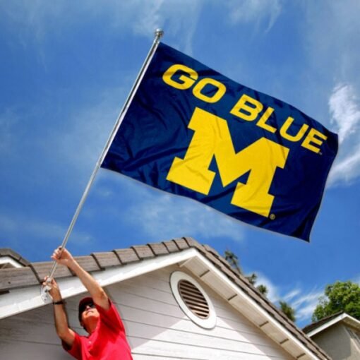 Michigan Wolverines Flag