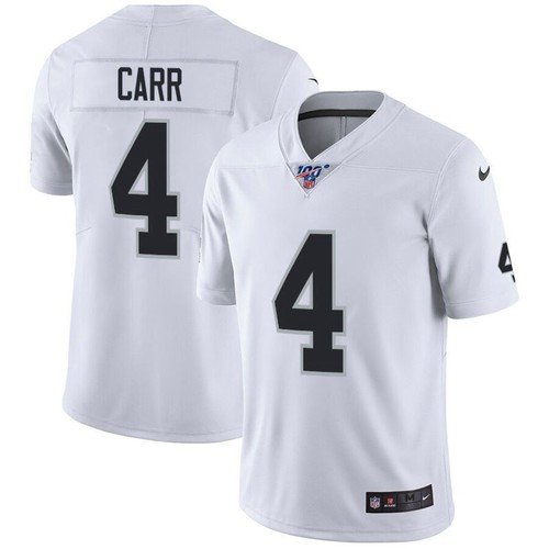 Raiders Derek Carr 100th Season Jersey – US Sports Nation