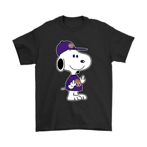 LSU Tigers Snoopy T-Shirt