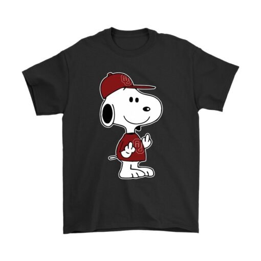 Oklahoma Sooners Snoopy T-Shirt