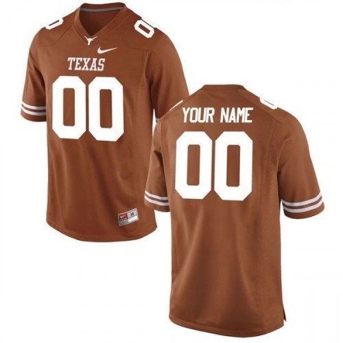 Texas Longhorns Custom Jersey US Sports Nation