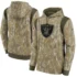 Raiders Camo 2021 Salute To Service Therma Performance Pullover Hoodie - Man, S