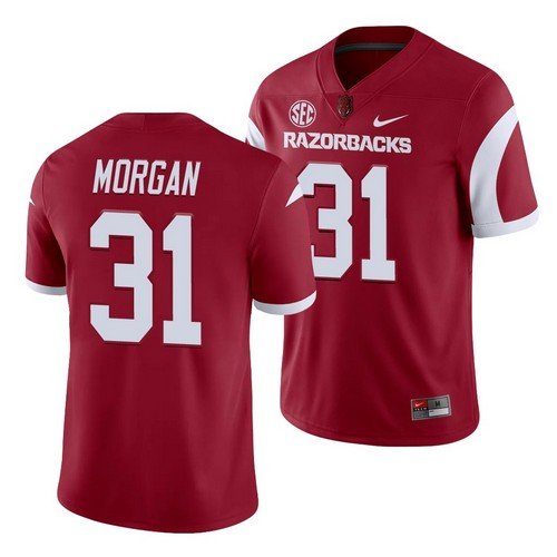 Arkansas Razorbacks Grant Morgan Jersey – US Sports Nation