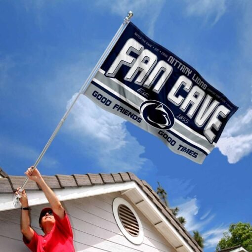 Penn State Fan Cave Flag