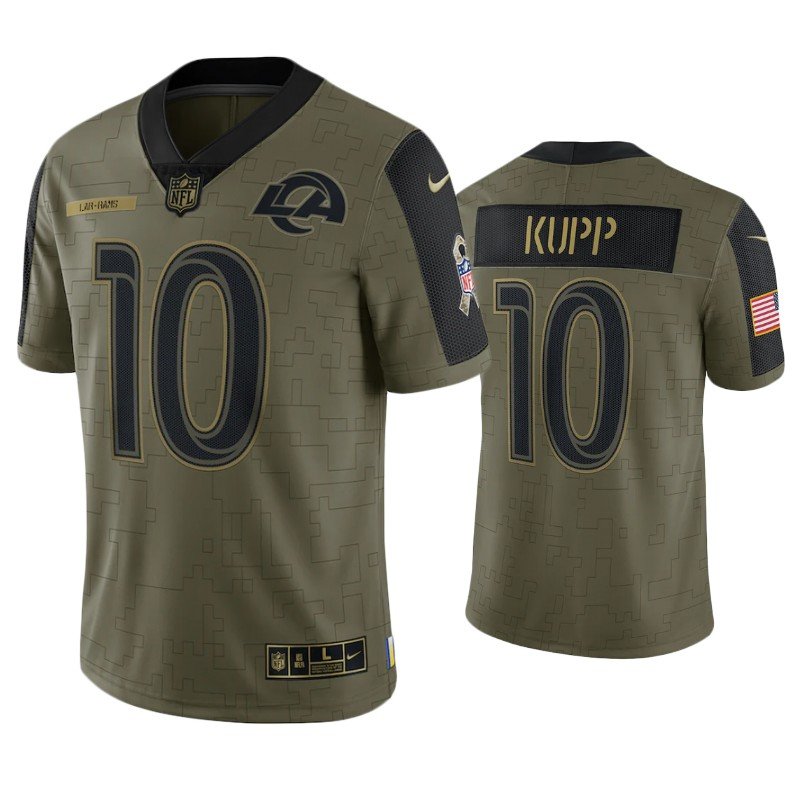 Rams Cooper Kupp 2021 Limited Salute To Service Jersey – US Sports Nation