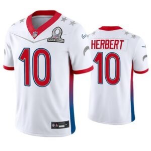 Chargers Justin Herbert 2022 Pro Bowl White Jersey – US Sports Nation