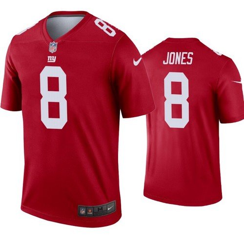 Giants Daniel Jones Inverted Red Jersey – US Sports Nation