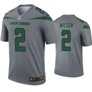 Jets Zach Wilson Inverted Gray Jersey – US Sports Nation