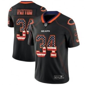 Bears Walter Payton USA Flag Color Rush Jersey – US Sports Nation