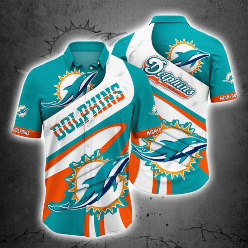 Dolphins Full-Print Shirt