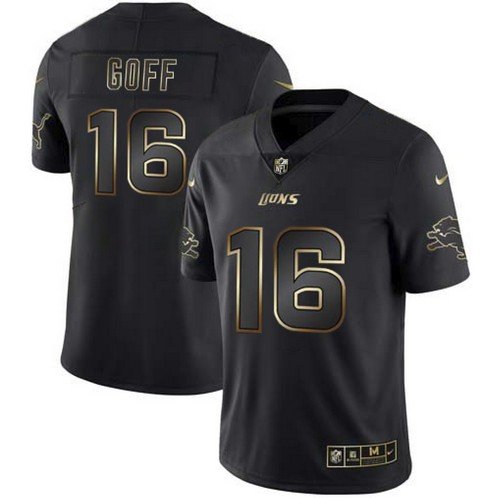 Lions Jared Goff Black Gold Vapor Untouchable Limited Jersey Us Sports Nation 