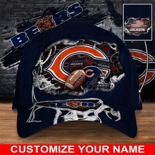 Bears Custom Adjustable Hat - Image 2