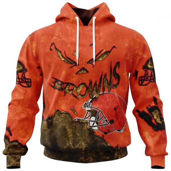 Browns Custom Halloween Pullover Hoodie – US Sports Nation