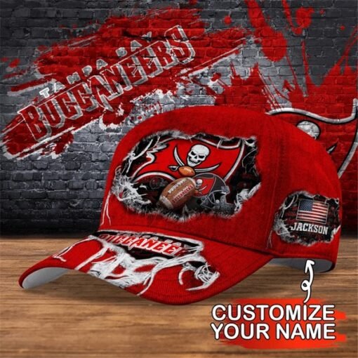 Buccaneers Custom Adjustable Hat