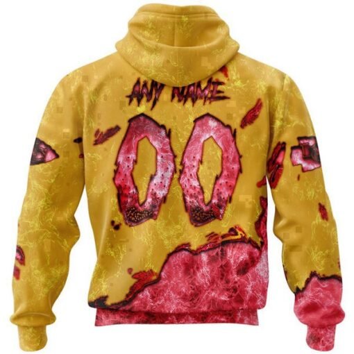 Chiefs Custom Halloween Pullover Hoodie - Image 2