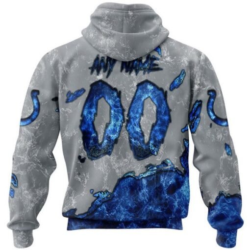 Colts Custom Halloween Pullover Hoodie - Image 2