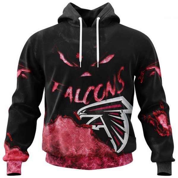 Falcons Custom Halloween Pullover Hoodie – US Sports Nation