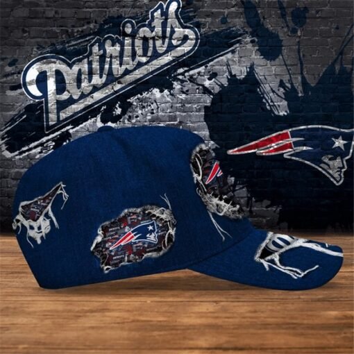 Patriots Custom Adjustable Hat - Image 3