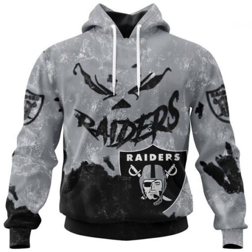 Raiders Custom Halloween Pullover Hoodie