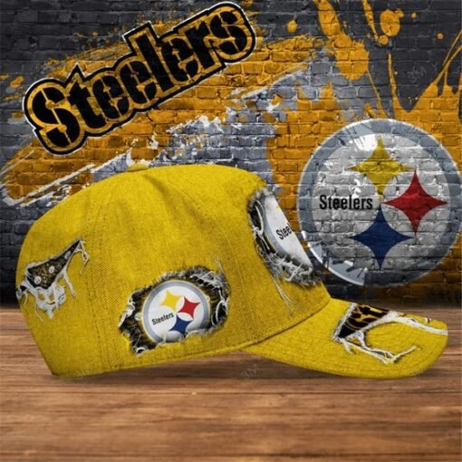 Steelers Custom Adjustable Hat - Image 3