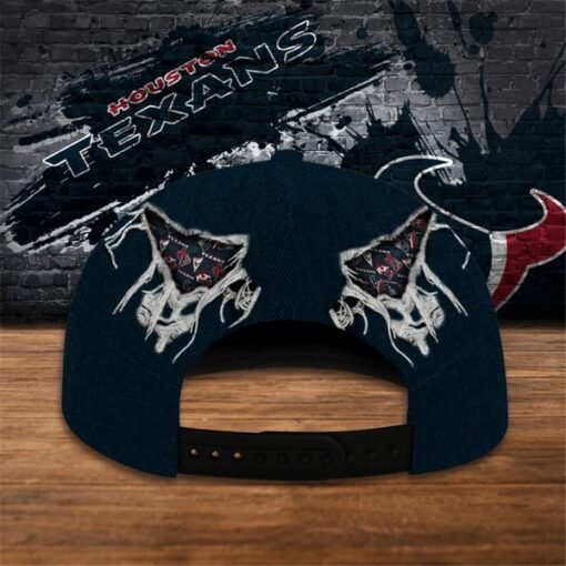 Texans Custom Adjustable Hat - Image 4