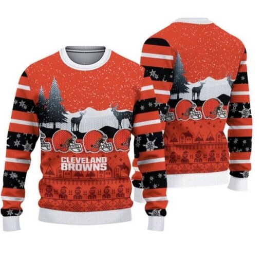 Browns Christmas Pullover Sweatshirt