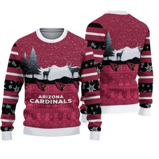 Cardinals Christmas Pullover Sweatshirt