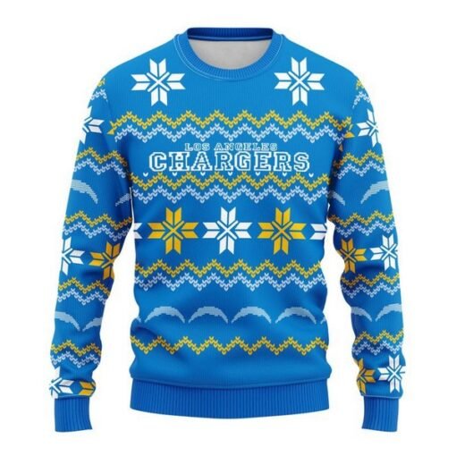 Chargers Christmas Pullover Sweatshirt