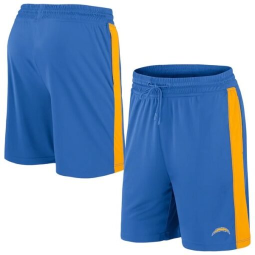 Chargers Brake It Loose Powder Blue Shorts